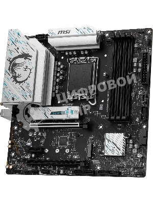 Материнская плата MSI B760M GAMING PLUS WIFI DDR4, LGA1700, Intel B760, 4xDDR4, 4xSATA, 2xM.2, 1xPCIe 4.0 x16, DisplayPort, HDMI, 1x1Gb LAN, 3x3.5 мм, 7.1, microATX