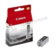 Картридж струйный Canon PGI-35Bk (1509B001) черный (9.30 мл, 200 стр.) для Canon PIXMA iP100, iP110