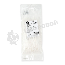 Стяжки NYT-150x3.6 пластиковые 150 мм х 3.6 мм, белые (100 шт.)