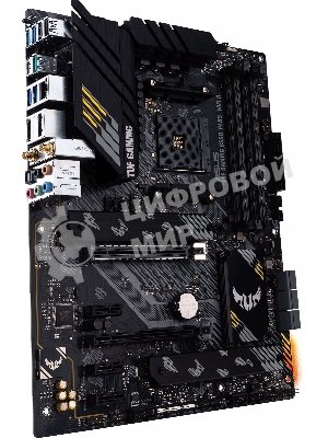Материнская плата ASUS TUF GAMING B550-PLUS WIFI II, AM4, AMD B550, 4xDDR4, 6xSATA, 2xM.2, 1xPCI-E 3.0 x16, 1xPCI-E 4.0 x16, 3xPCI-E x1, 1xDP, 1xHDMI, 1x 2.5Gb LAN, 2xUSB-A 3.2 Gen 1, 1xUSB-A 3.2 Gen 2, 1xUSB-C 3.2 Gen 2, 3x3.5 мм, 7.1, ATX