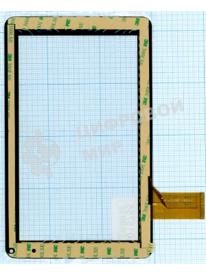 Сенсорное стекло (тачскрин) TYF1067-20121227-V1, черный