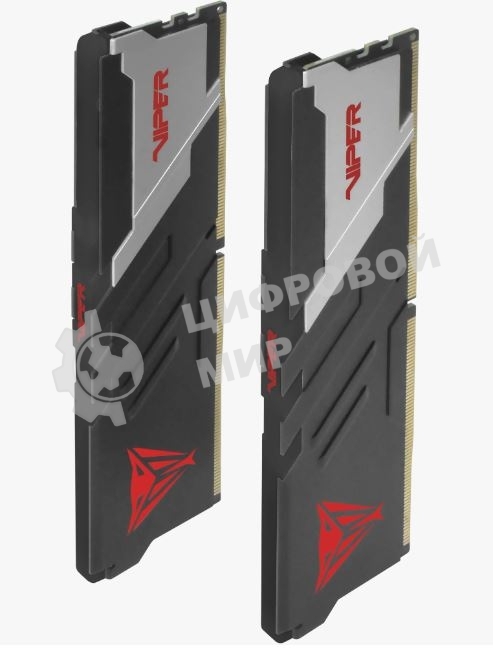 Оперативная память Patriot Viper Venom, DDR5, 32GB (2x16GB), 5600MHz, CL36, DIMM, с радиатором, черный