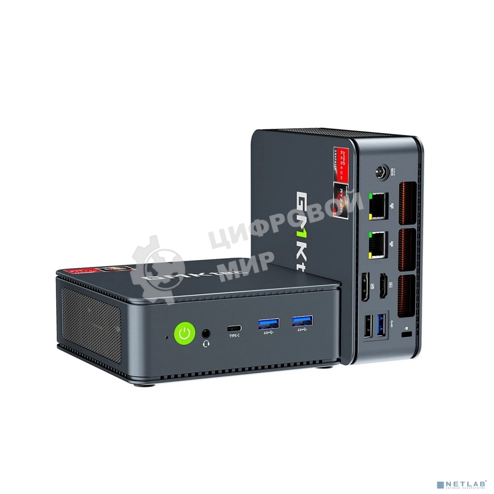 Мини ПК GMK Technology NucBox M6Ultra/7640HS/16+512GB (AMD Ryzen 5 7640HS) 16GB+512GB, Win 11 Pro