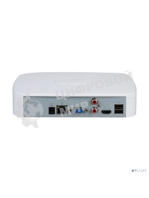 IP-видеорегистратор 4K Dahua DHI-NVR2116-4KS3 16-канальный и H.265+, ИИ Входящий поток до 144Мбит/с; 1 SATA III до 20Тбайт; 1 HDMI, 1 VGA;1 RJ45 1000Мбит/с