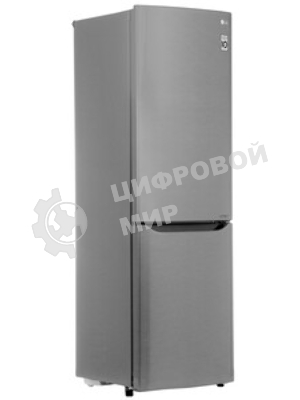 Холодильник LG GA-B419SDJL серый двухкамерный 223/79л морозилка снизу, No Frost