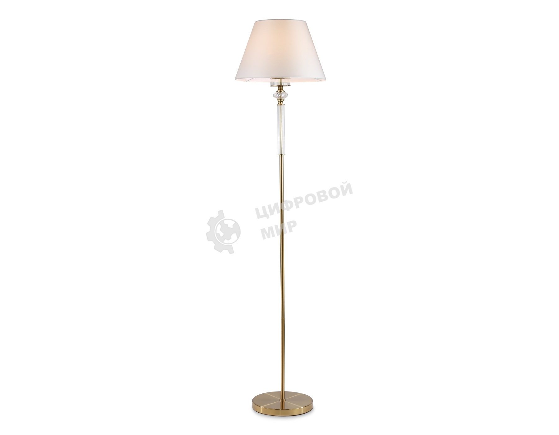 Светильник Ambrella light LH71028 BS/WH латунь/белый E27 max 60W D360*1550