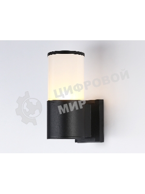 Светильник Ambrella light ST2451 BK/FR черный/белый матовый IP54 E27 max 40W 210*90*155