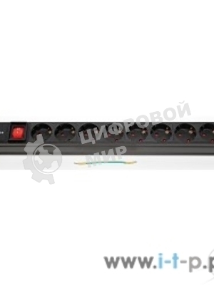 Аксессуар 5bites Блок розеток PDU819A-07 8S, AL, SWITCH, 1U, 19