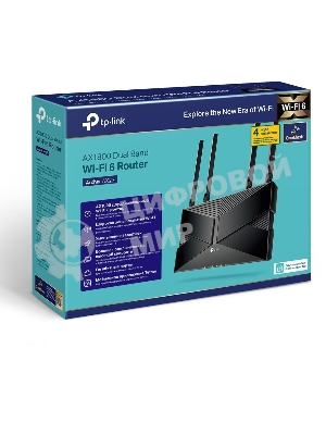 Двухдиапазонный Wi-Fi 6 роутер TP-Link Archer AX23 AX1800