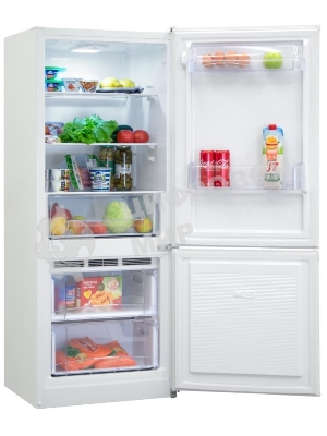 Холодильник Nordfrost NRB 121 W белый двухкамерный 170/70л морозилка снизу, капельная система