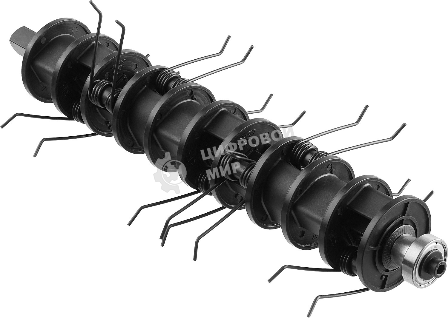 Аэратор-скарификатор электрический Зубр ЗСЭ-32-1000 1000Вт 4000 об/минт-сборник 40л