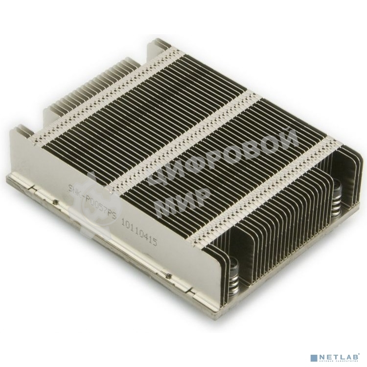 Радиатор Supermicro SNK-P0057PS 1U Passive CPU HS 26-мм Height for Narrow ILM Mounting