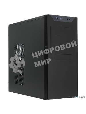 Компьютерный корпус Midi Tower Powerman/InWin BA833BK PM-600ATX-F U3.0*2+A(HD) Mid-ATX 6125674