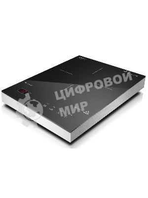 Плита настольная электрическая Caso S-Line 2100 черный/серебристый, 2.1 кВт, индукция, конфорки - 1, стеклокерамика, сенсор