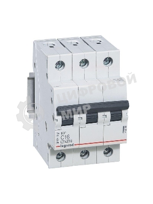 Выключатель автоматический RX3 4,5кА 16А 3П C RX3 Авт.выключатель 4,5кА 16А 3П C