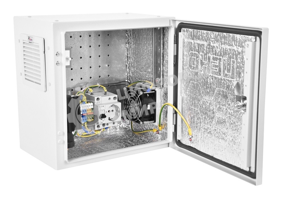 Шкаф ЭКОНОМ уличный всепогодный настенный укомплектованный (В300 Ш300 Г210), комплектация T2-IP65