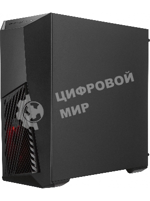 Компьютерный корпус  Cooler Master MasterBox K501L, 1xUSB3.0, 1xUSB2.0, 1x120 Fan,  1x120 Red Led Fan, w/o PSU, Black, ATX