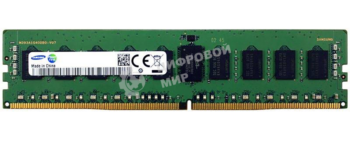 Оперативная память Samsung, DDR4, 32GB (1x32GB), 3200MHz, CL22, ECC, RDIMM