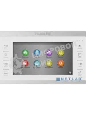 Видеодомофон Falcon Eye FE-70 ATLAS HD белый HD : дисплей 7