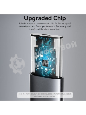 Корпус для SSD Vention USB 3.1 Gen 2-C M.2 NGFF (B-Key/B&M Key) Серый