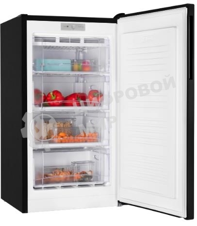 Морозилка Nordfrost DF 261 BAP, черный, 139л, 4 ящика