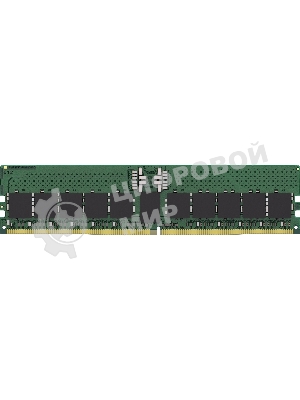 Оперативная память Kingston Server Premier, DDR5, 32Gb (1x32 Gb), 5600 MHz, CL46, ECC, RDIMM