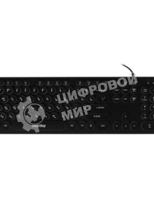 Клавиатура проводная с подсветкой Smartbuy ONE 328 USB Black SBK-328U-K