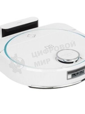 Робот-пылесос HOBOT LEGEE-D8 белый/бирюзовый, 4900 мAч Li-Ion, уборка сухая/влажная, пылесборник контейнер 0.5 л