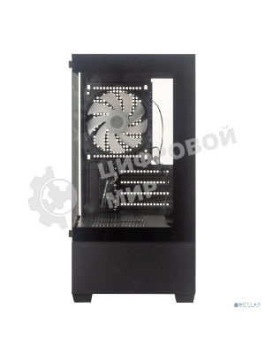 Компьютерный корпус Accord ACC-ZCU2B черный без БП mATX 1x120мм 1xUSB3.0 1xUSB3.1 audio