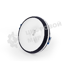Светильник Ambrella light TN3322 SBK/FR черный песок/белый матовый GU5.3 D95*40