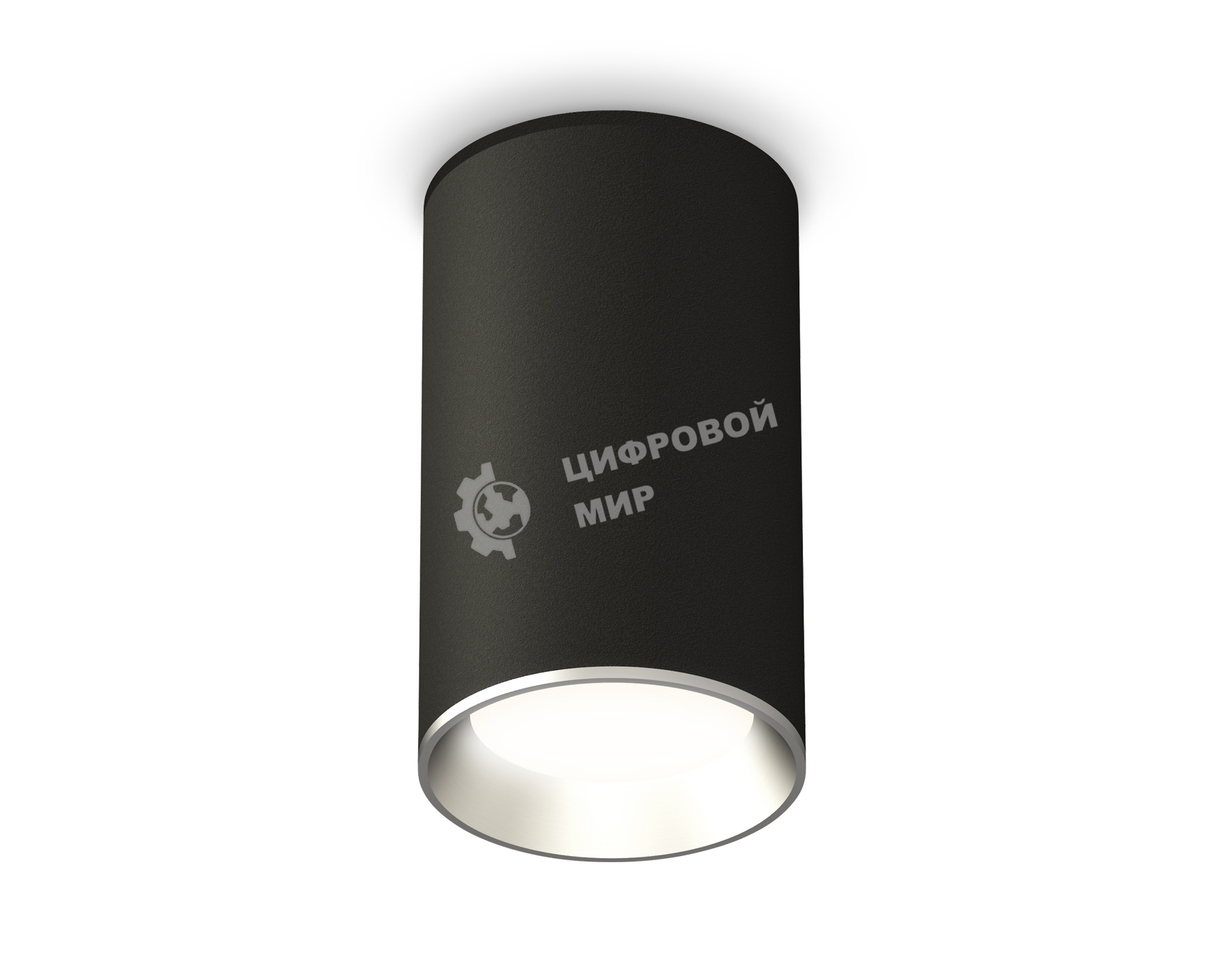 Светильник Ambrella Light XS6323003 SBK/PSL черный песок/серебро полированное MR16 GU5.3 (C6323, N6104)