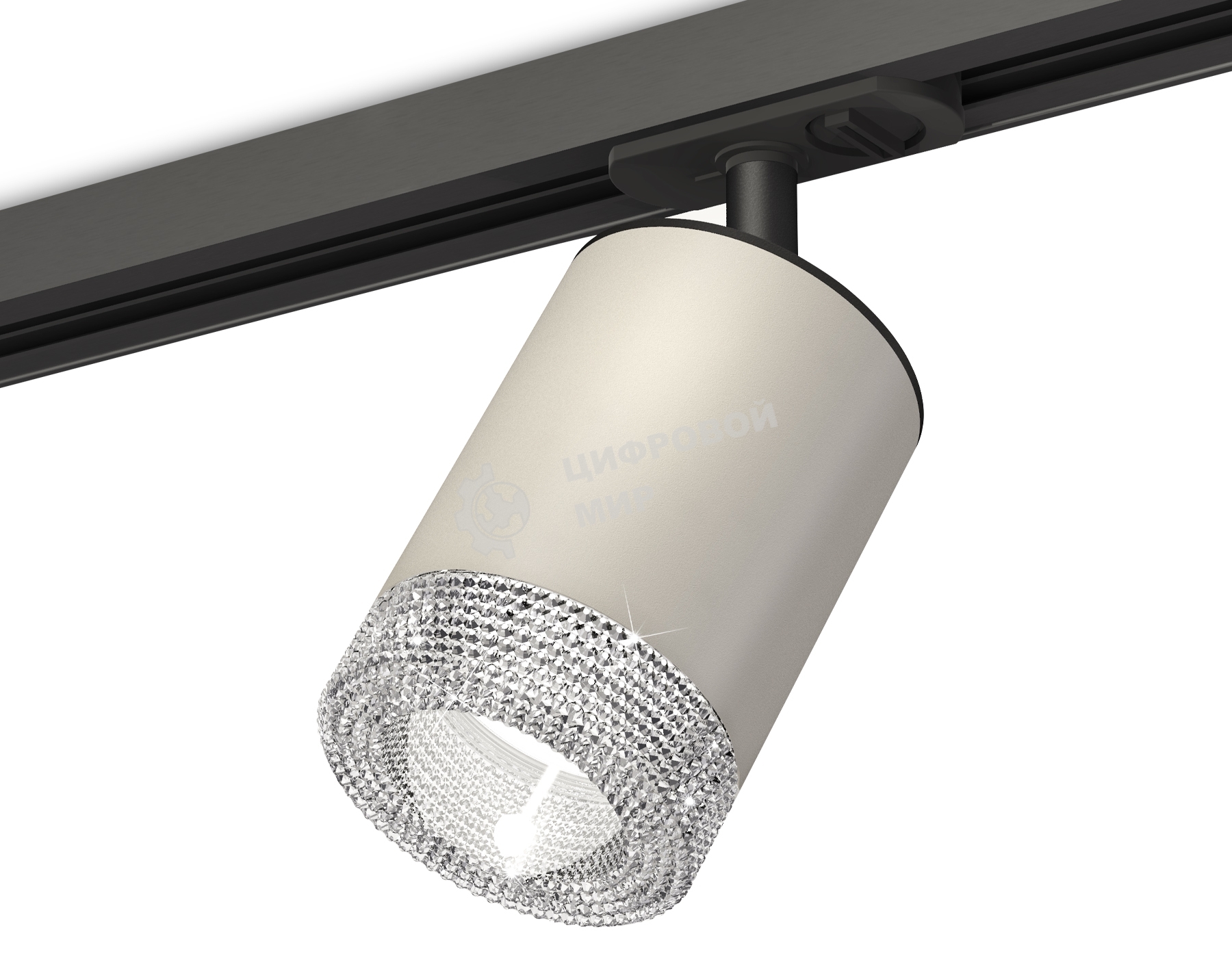 Светильник Ambrella light XT7423010 SGR/CL/SBK серый песок/прозрачный/черный песок MR16 GU5.3 (A2537, C7423, N7191)