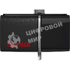 Флешка USB Sandisk 32Gb Ultra Dual SDDD2-032G-GAM46 USB3.0 черный
