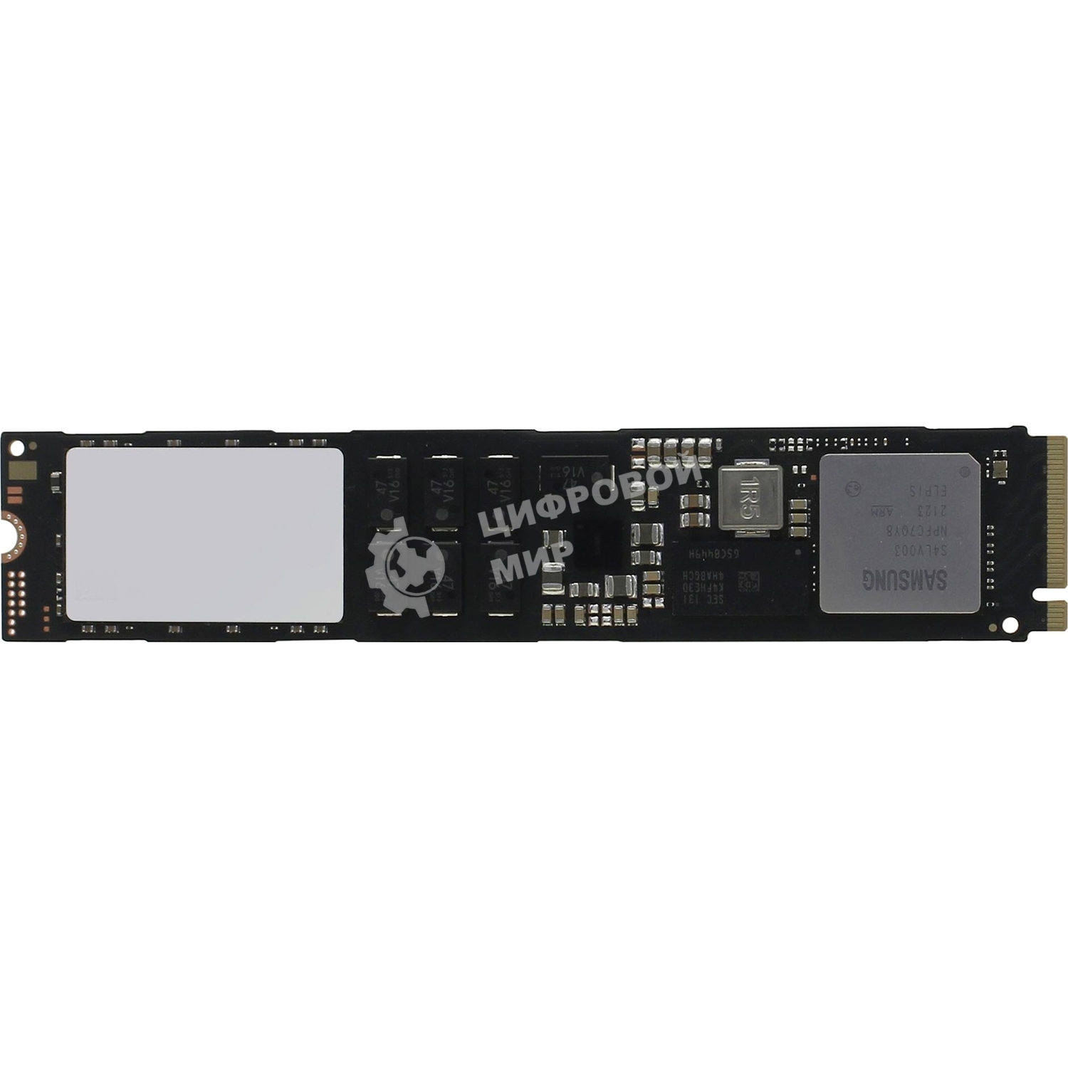 Накопитель SSD Samsung PM9A3, 3.84Tb, M.2 22110, PCIe 4.0 x4, NVMe, R/W 5500/2000
