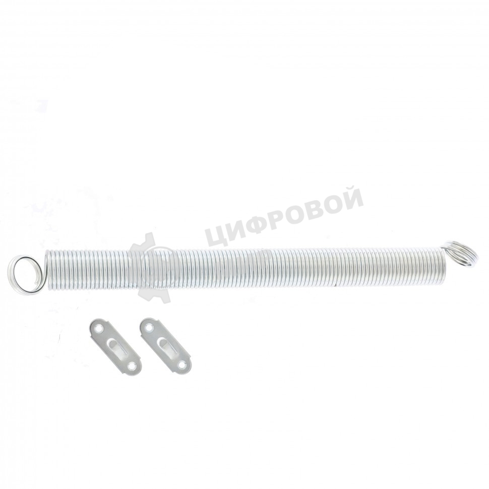 Пружина дверная D-30 мм, L-300 мм, цинк, (Металлист) Россия