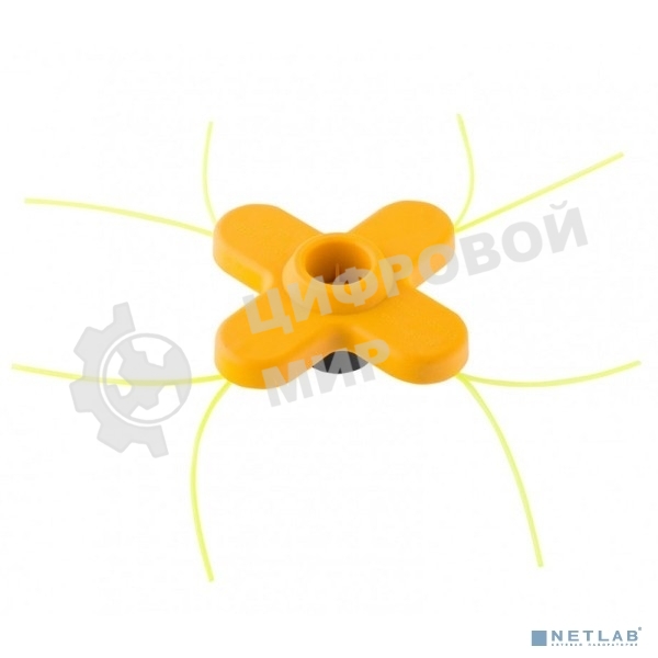 Головка триммерная универсальная гайка Denzel М10х1,25 левая 96362