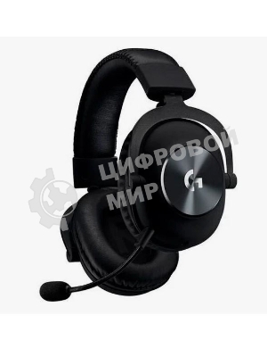 Гарнитура Logitech G Pro X Gaming Headset чёрный, проводная, USB/3.5 мм