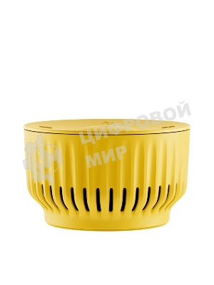 Умная колонка Sber SberBoom Mini, 5Вт, 1.0, мультирум, стереопара, детектор шума, световая индикация, Wi-Fi, Bluetooth 5.0, Салют, желтый