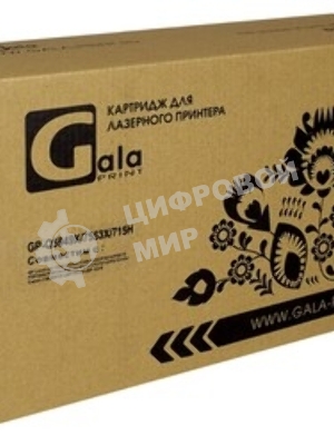 Картридж лазерный GalaPrint GP-Q5949X/7553X/715H черный (7000 стр.) для HP LaserJet 1320/1320N/3390/3392/P2010/P2014/P2015/2015d/2015n/M2727/M2727nf/M2727nfs/Canon LBP-3310/3370/3300