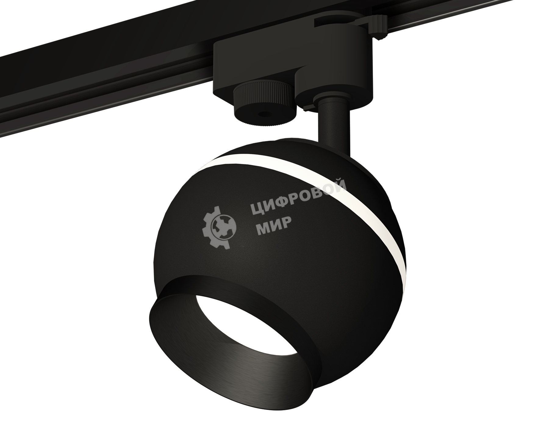 Светильник Ambrella light XT1102002 SBK/PBK черный песок/черный полированный GU5.3 LED 3W 4200K (A2521, C1102, N7031)