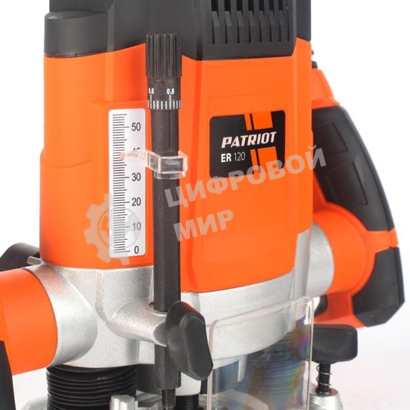 Фрезер электрический PATRIOT ER 1201200 Вт, цанги 6/8 мм, 11000-30000 об/мин