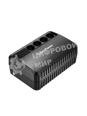 Источник бесперебойного питания CyberPower BU850E/850 ВА/425 Вт/4 х CEE 7 (евророзетка)