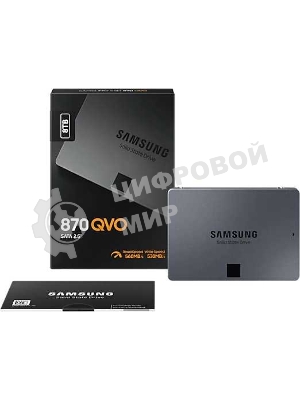 Накопитель SSD Samsung 870 QVO, 8TB, SATA III, 2.5