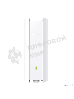 Двухдиапазонная точка доступа TP-Link EAP623-Outdoor HD, для улицы и помещений с поддержкой Wi-Fi 6 AX1800, 1 гиг. порт RJ45, 802.3af/at, Passive PoE (48 В, 0,5 А), IP67