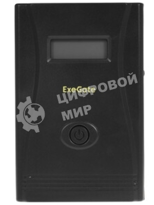 Источник бесперебойного питания ExeGate EP285517RUS SpecialPro Smart LLB-2000.LCD.AVR.C13.RJ.USB 2000VA/1200W, LCD, AVR, 6*IEC-C13, RJ45/11, USB, черный