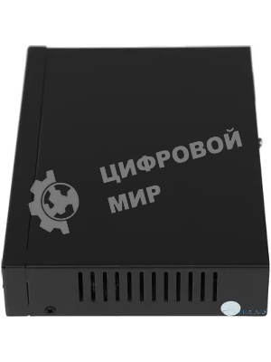 Коммутатор Osnovo SW-20600/A(80W), 6×100 Мбит/с (4×PoE), неуправляемый