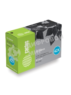 Картридж лазерный Cactus CS-Q5942X черный (20000 стр.) для HP 4250/4350