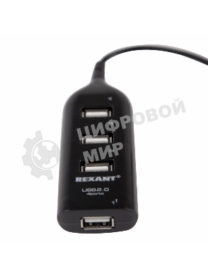 Разветвитель USB 2.0 Rexant на 4 порта