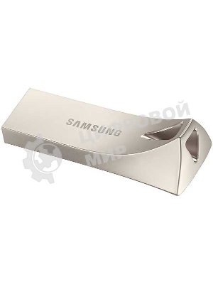 Флешка USB 64Gb USB Drive USB 3.1 Samsung BAR Plus (up to 300Mb/s) (MUF-64BE3/APC) серебристый