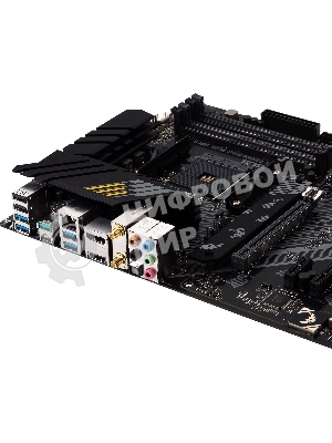 Материнская плата ASUS TUF GAMING B550-PLUS WIFI II, AM4, AMD B550, 4xDDR4, 6xSATA, 2xM.2, 1xPCI-E 3.0 x16, 1xPCI-E 4.0 x16, 3xPCI-E x1, 1xDP, 1xHDMI, 1x 2.5Gb LAN, 2xUSB-A 3.2 Gen 1, 1xUSB-A 3.2 Gen 2, 1xUSB-C 3.2 Gen 2, 3x3.5 мм, 7.1, ATX